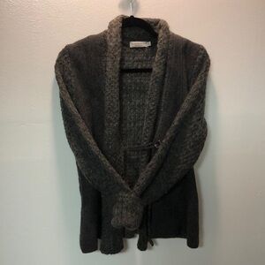 Stambecco Italian Mohair Wool Knitblend sweater cardigan SzL